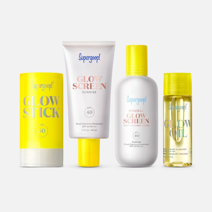 Supergoop! Glowing Skin Bundle, , large
