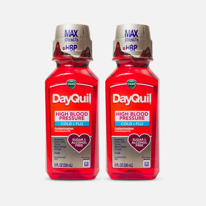 Vicks DayQuil High Blood Pressure, 8 oz. (2-Pack), , large