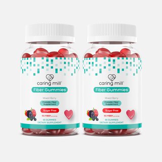 Caring Mill™ Fiber Gummy Vitamins, 90 ct. (2-Pack)