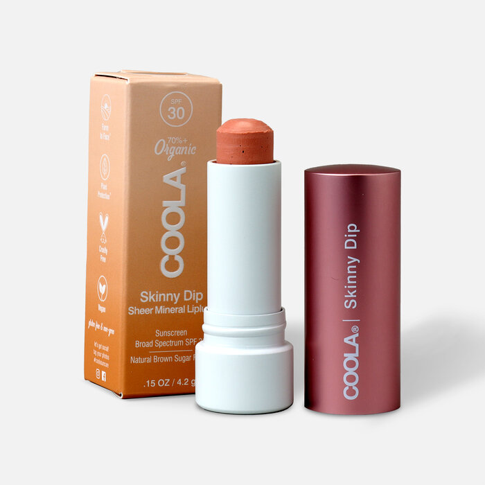 COOLA Mineral Liplux SPF 30 Skinny Dip, .15 oz., Skinny Dip, large
