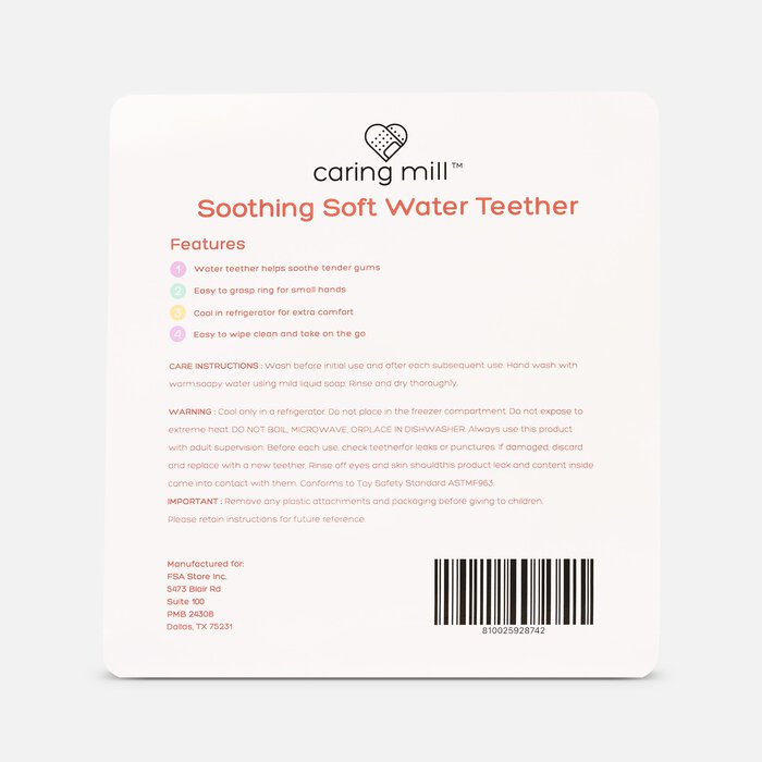 Caring Mill™ Soothing Water Teether, Set of 3, , large