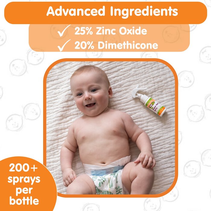 Boogie Bottoms No-Rub Diaper Rash Pump Spray, 1.7 oz., , large