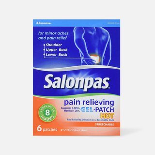 Salonpas Hot Gel Patch, 6 ct.