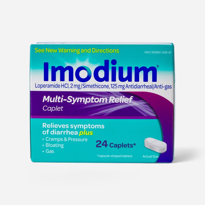 IMODIUM Multi-Symptom Relief Caplets, 24 ct., , large