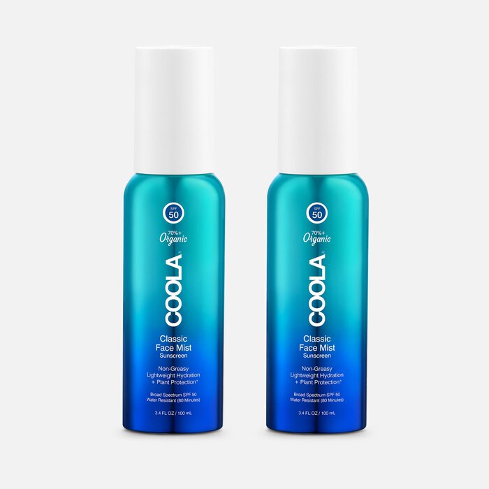 COOLA Classic Face Sunscreen Mist - SPF 50, 3.4 oz. (2-Pack), , large