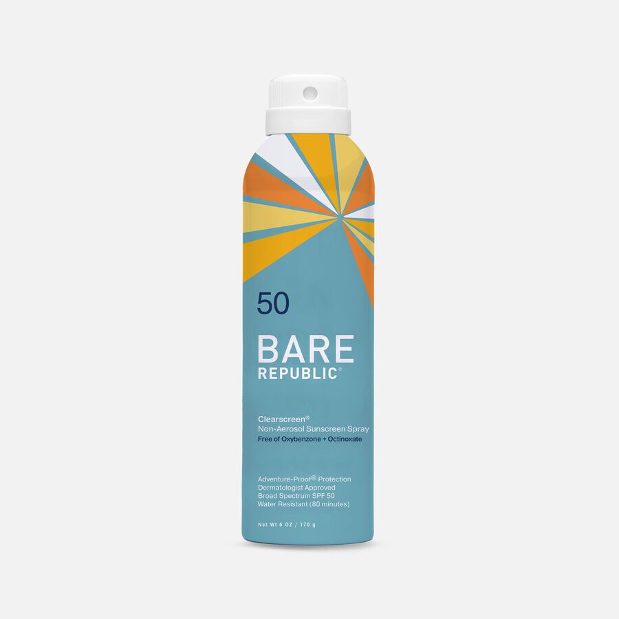 Bare Republic Clearscreen SPF 50 Sunscreen Body Spray, 6 oz., , large image number 0