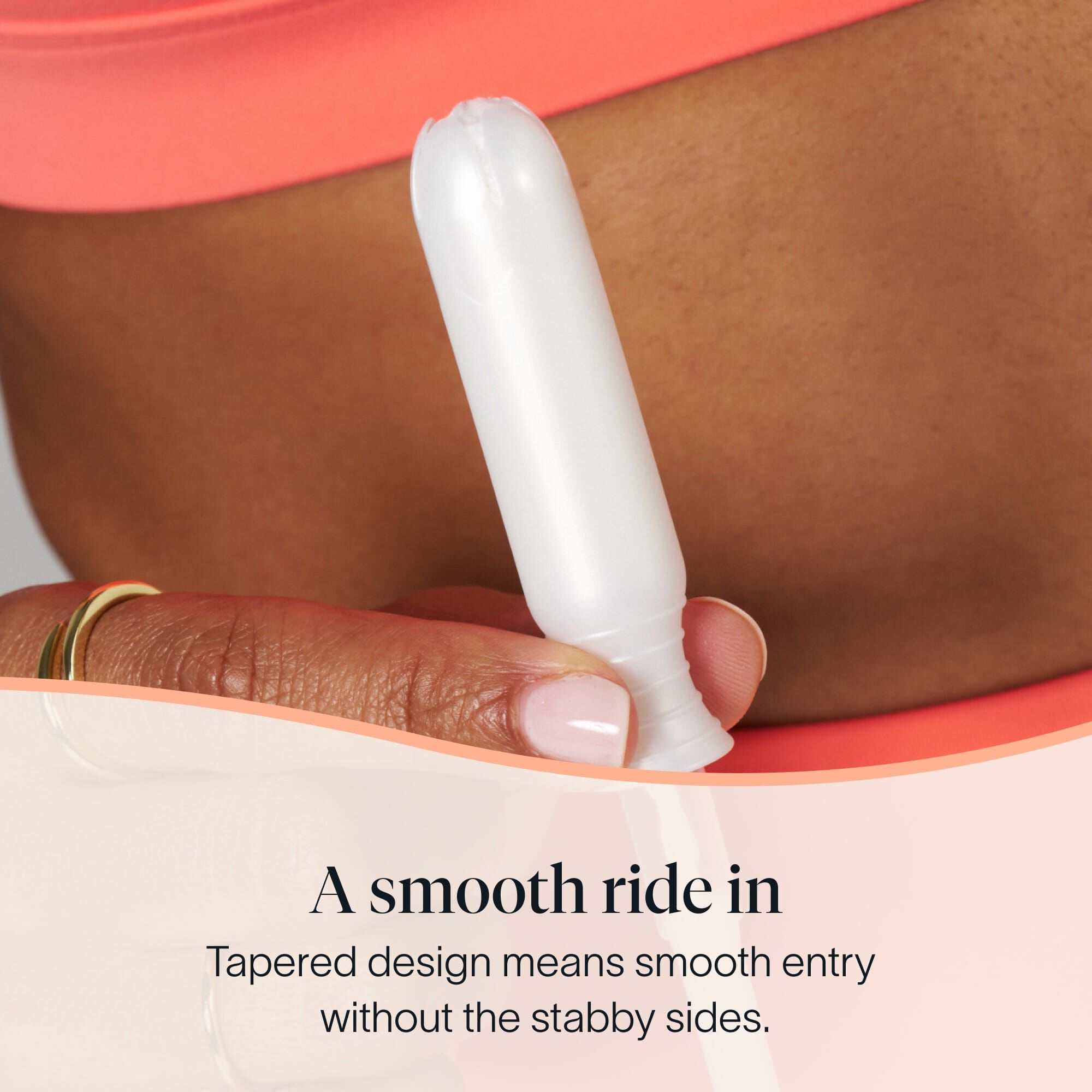 Cora Organic Cotton Applicator Tampons, Regular/Super, 32 ct., , large
