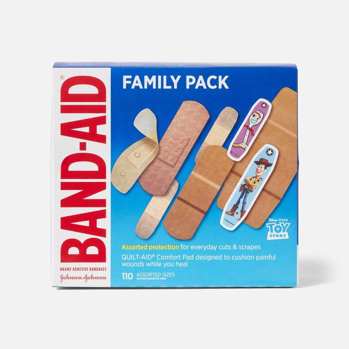 BAND-AID® Family Pack Adhesive Bandages, 110 ct., , large