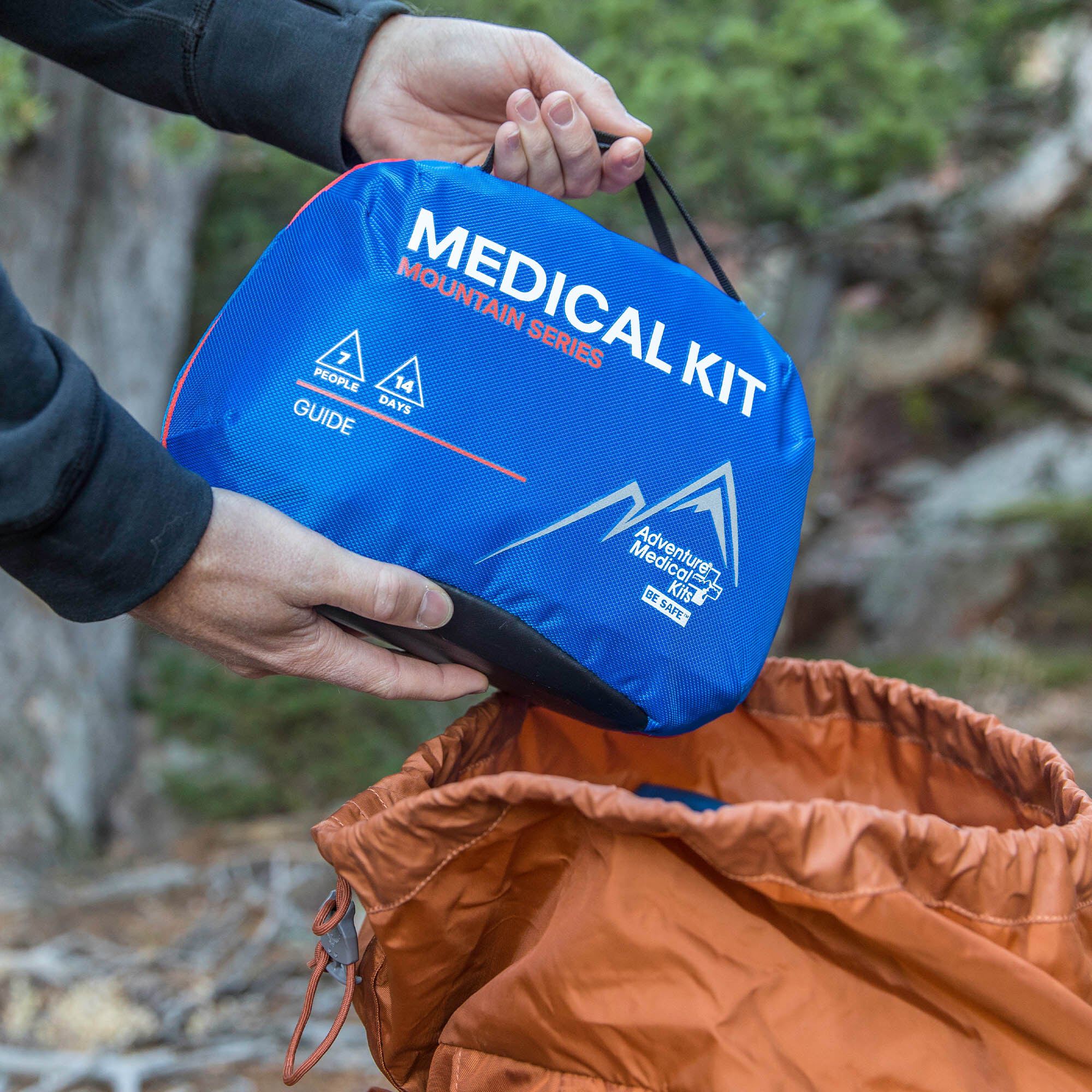 Adventure Medical Mountain Guide First Aid Kit with QuikClot, 164 pc., , large