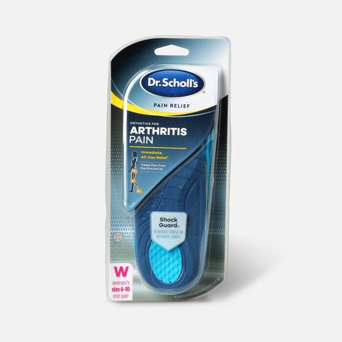Dr. Scholl’s Pain Relief Orthotics for Arthritis Pain for Women, 1 Pair, Size 6-10, , large