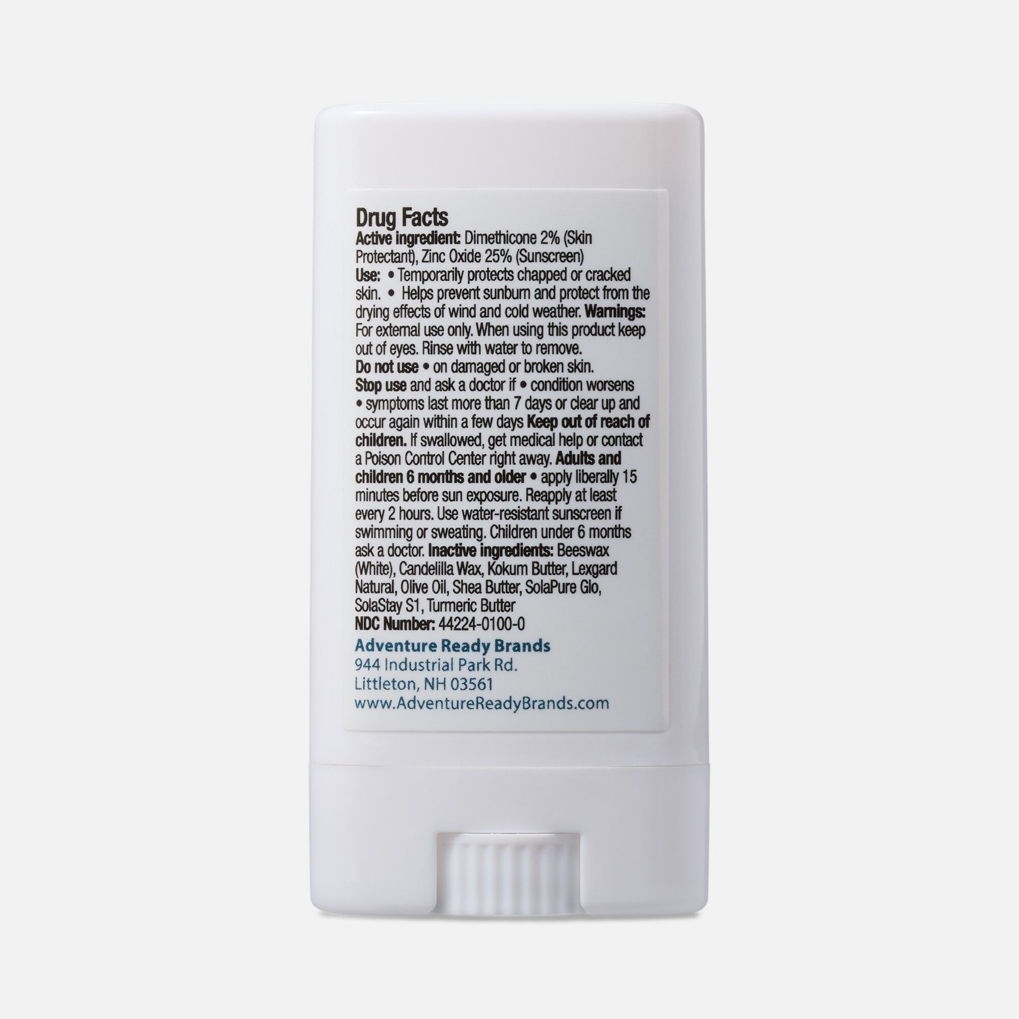 Adventure Ready Face the Frost Winter Skin Protectant, SPF 50 Stick, 0.65 oz., , large