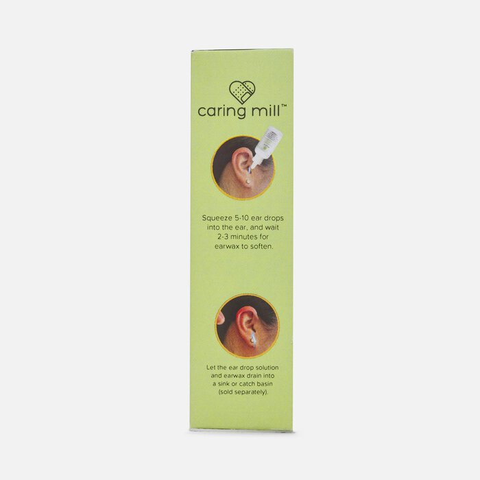Caring Mill™ Ear Wax Removal Drops 6.5% Carbamide Peroxide, 0.5 oz. (2-Pack), , large