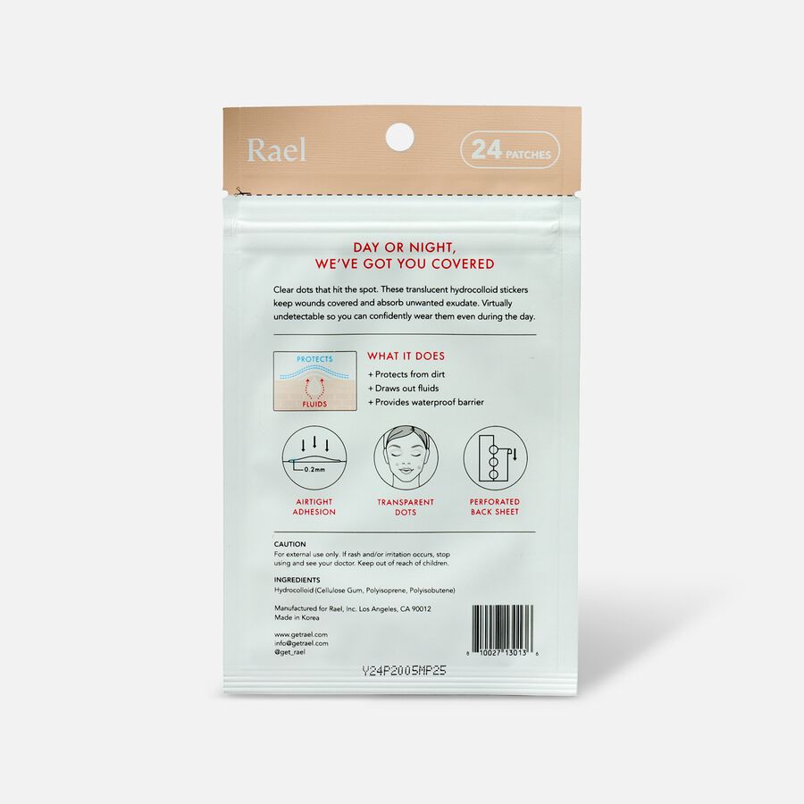 Rael Beauty Miracle Patch Invisible Spot Dot - 24 ct., , large image number 1