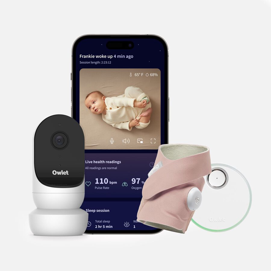 Owlet Cam 2 & Dream Sock Duo, , large image number 0
