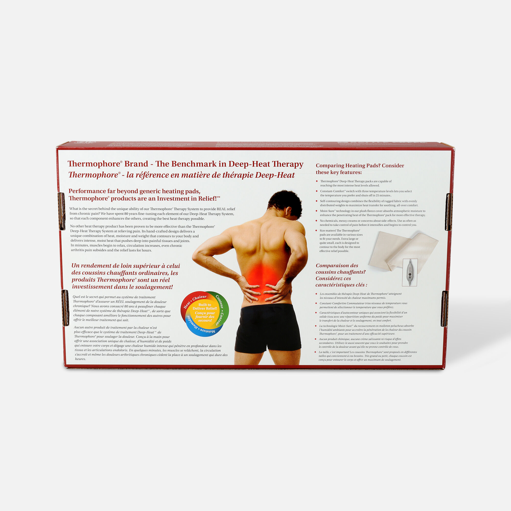 Battle Creek Thermophore® MaxHEAT Moist Heat Therapy Pad, Large 14” X 27”, , large