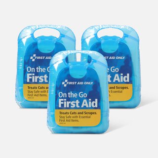 First Aid Only on-the-go First Aid Kit, 27 pcs. (3-Pack)