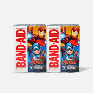 BAND-AID® Adhesive Assorted Bandages Marvel Avengers, 20 ct. (2-Pack)