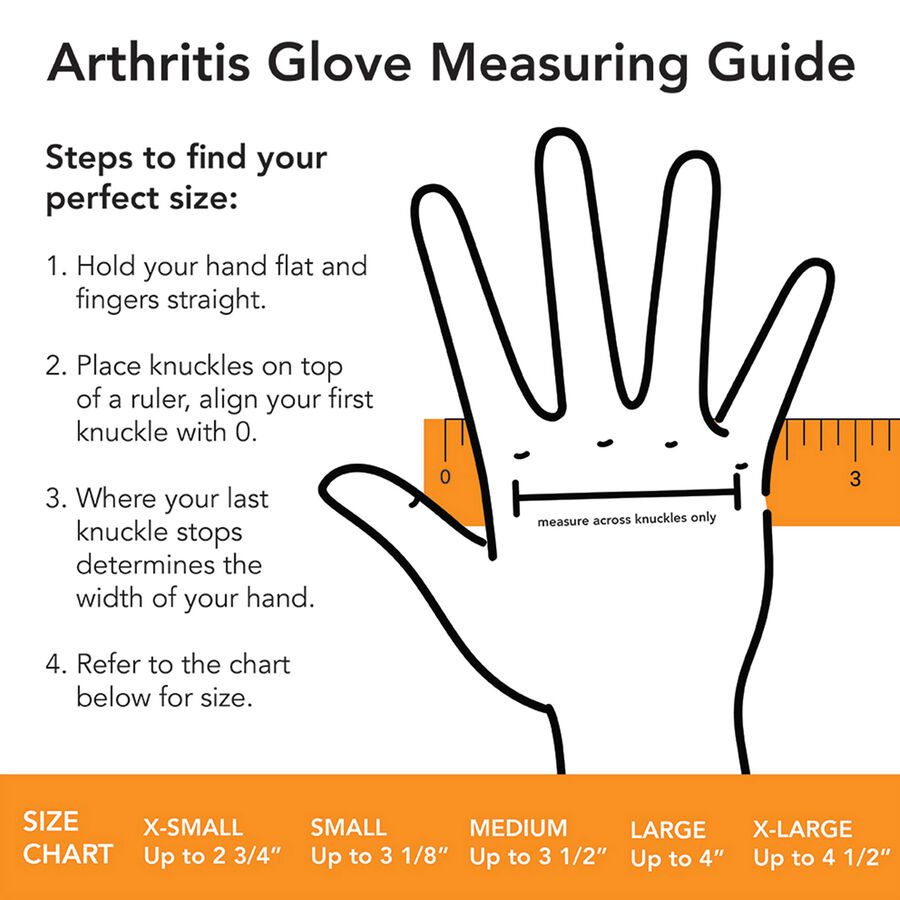 IMAK Compression Arthritis Gloves, Black, Medium, Black, large image number 2