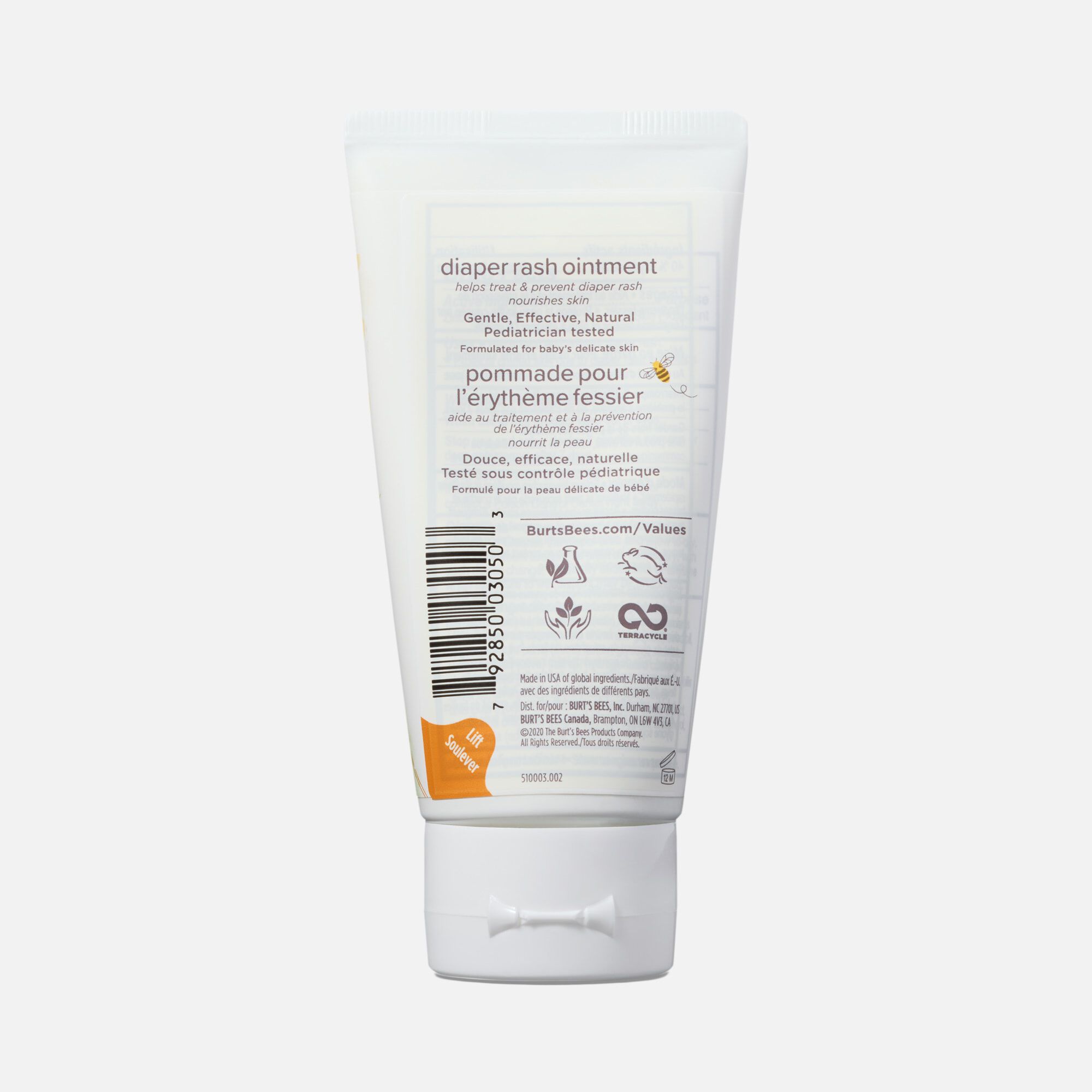 Burt's Bees Baby 100% Natural Origin Diaper Rash Ointment, 3 oz., , large