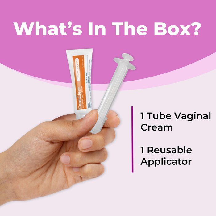 FemiClear Vaginal Cream - Infection Protection BV & Yeast, .5 oz., , large