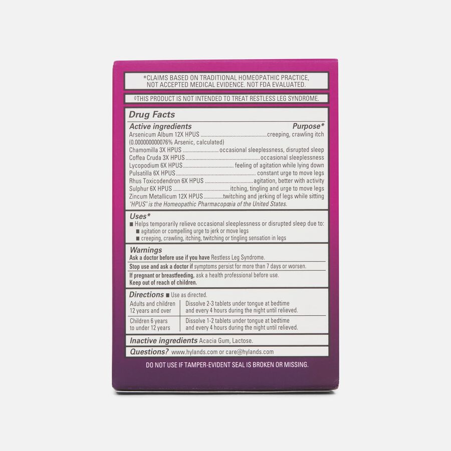 Hyland's Restful Legs PM Tablets, 50 ct., , large image number 1