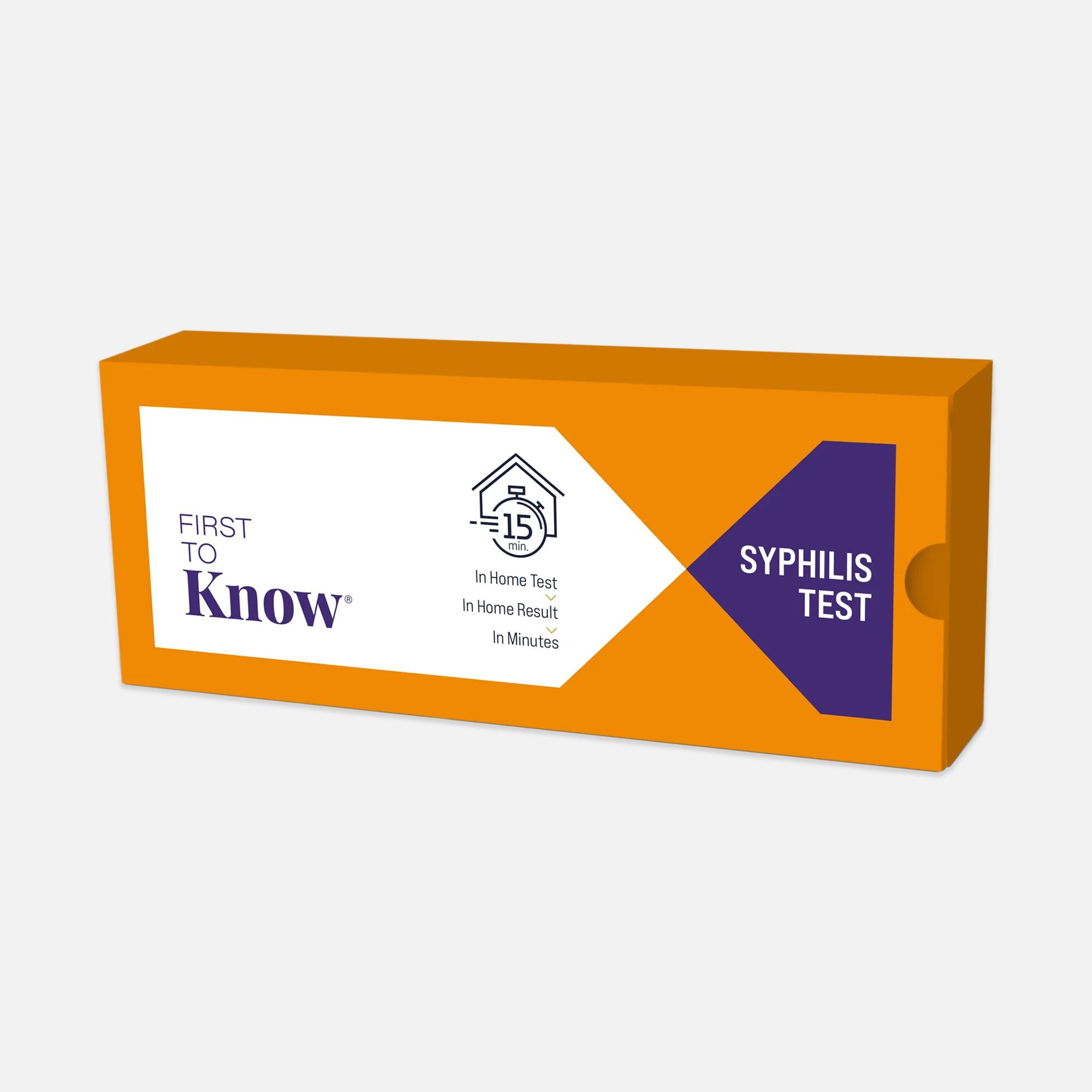 First To Know® Syphilis Test, , large