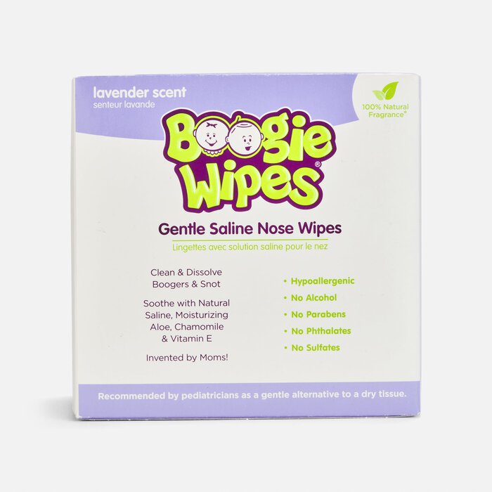 Boogie Wipes Lavender, Dual Pack, 2/45 ct., , large