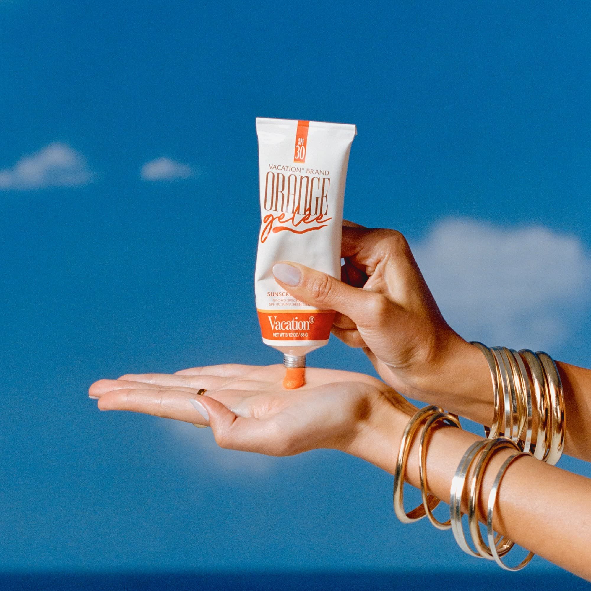 Vacation Orange Gelée SPF 30 Sunscreen Gel, 3.12 oz., , large