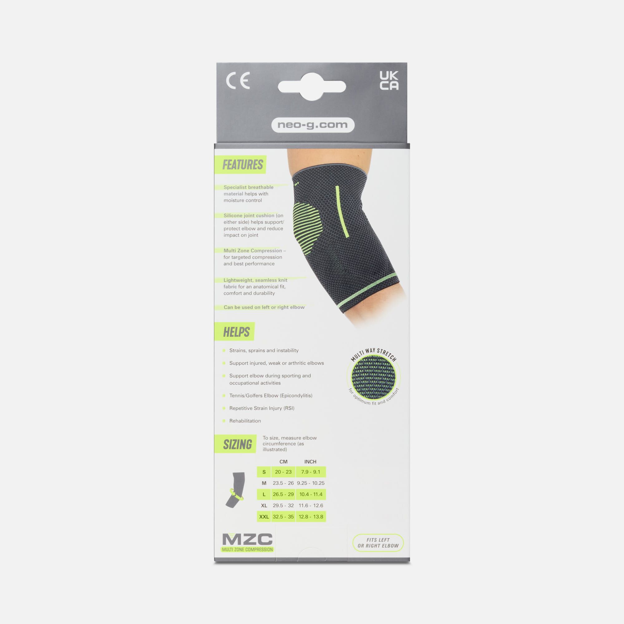 Neo G Active Plus Elbow Support, Large, , large
