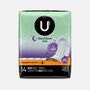 U by Kotex Clean & Secure Overnight Maxi Pads with Wings, 14 ct., , large image number 1
