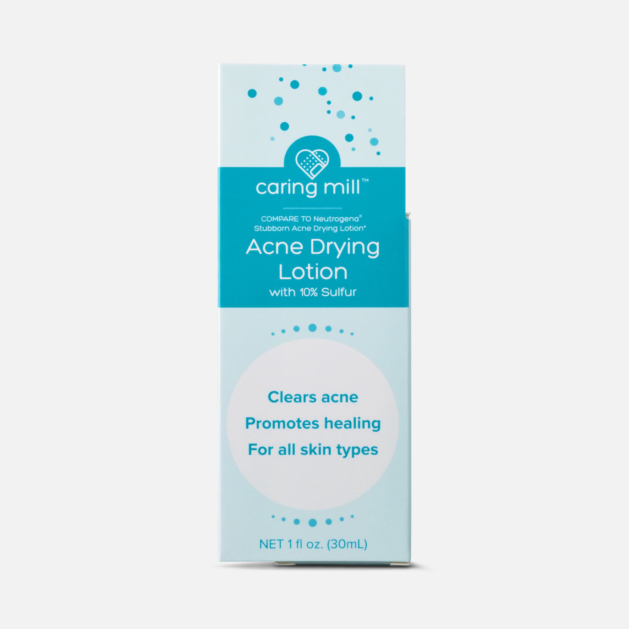 Caring Mill™ Acne Drying Lotion with Silicone Applicator, , large
