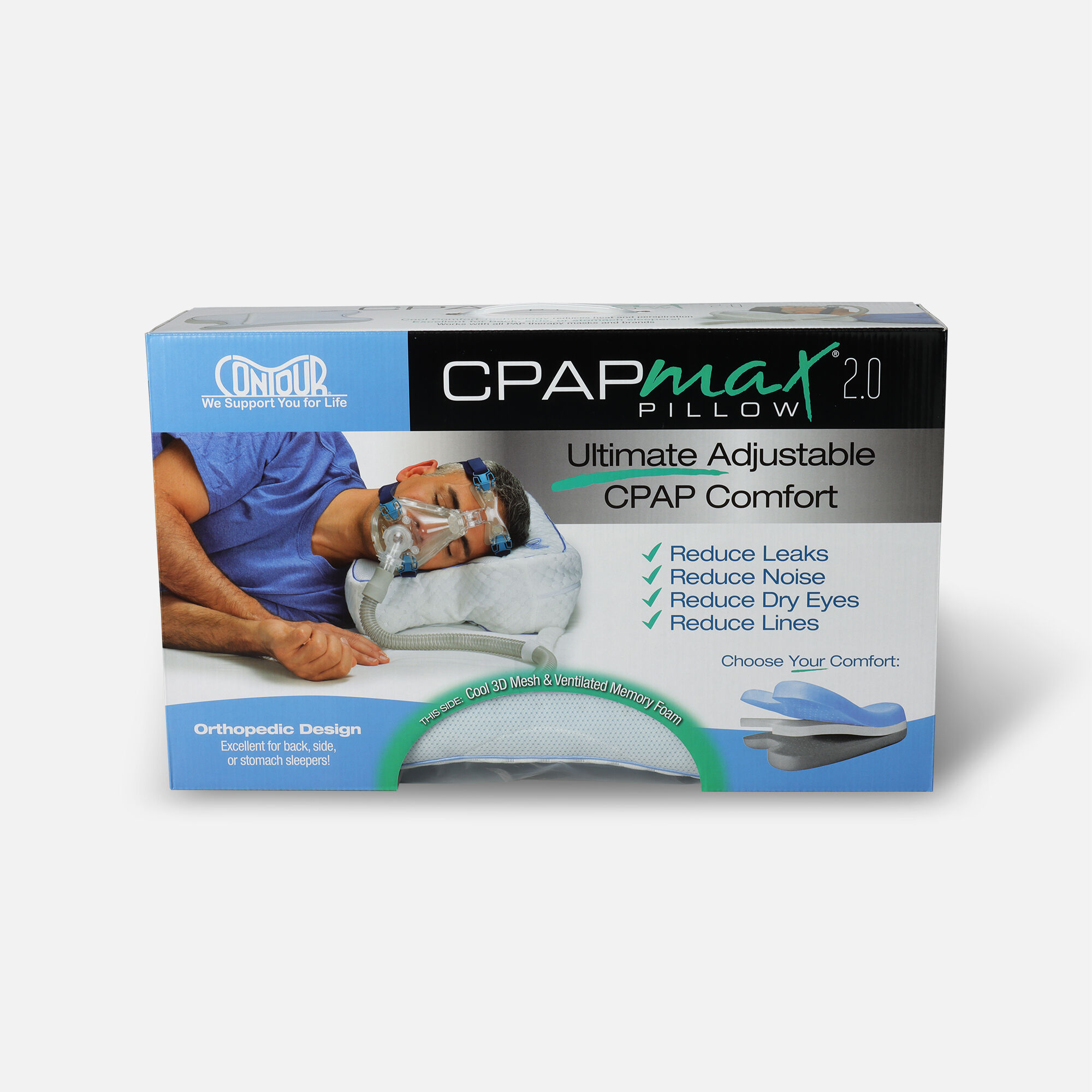 Contour CPAP Max Pillow 2.0, , large