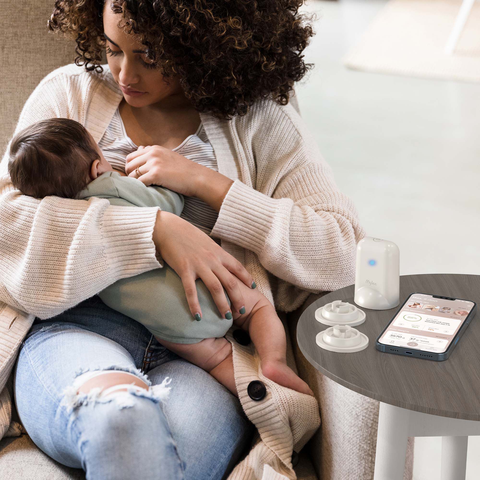 Mylee Breastmilk Supply & Lactation Companion Device, , large