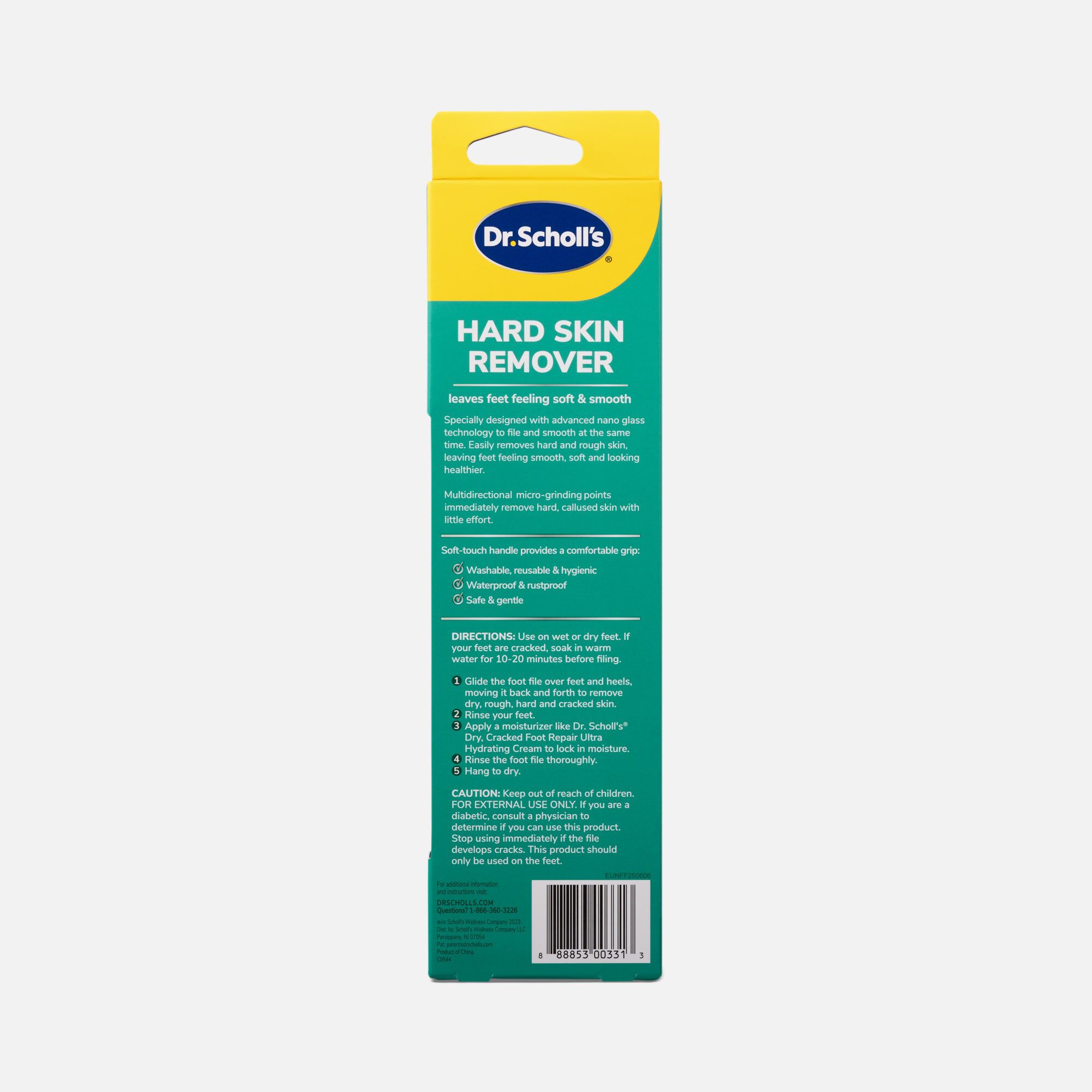 Dr. Scholl's Hard Skin Remover Nano Glass Foot File, , large