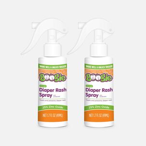 Boogie Bottoms No-Rub Diaper Rash Pump Spray, 1.7 oz. (2-Pack)