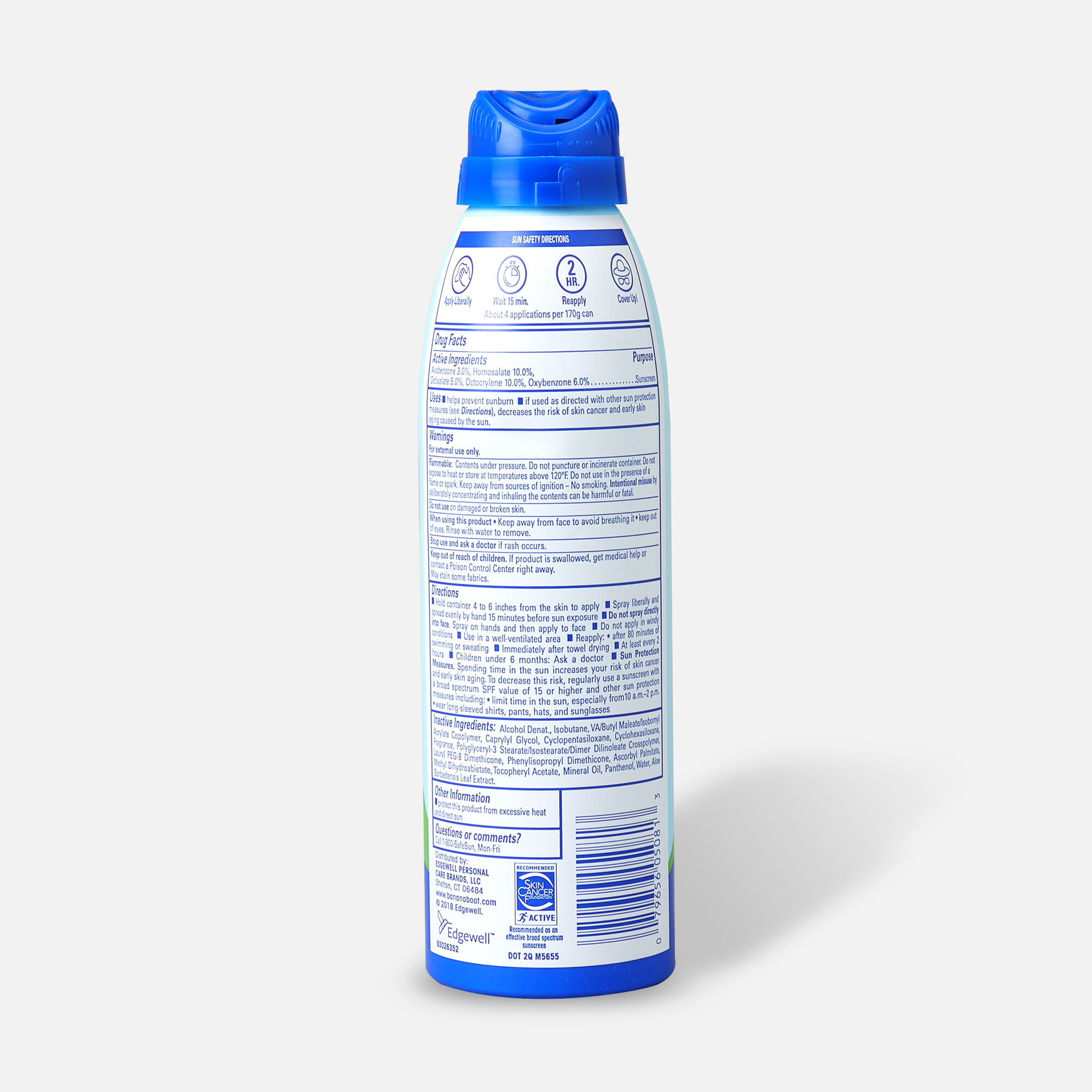 Banana Boat Ultra Defense UltraMist Sunscreen, SPF 100, 6 fl oz., , large