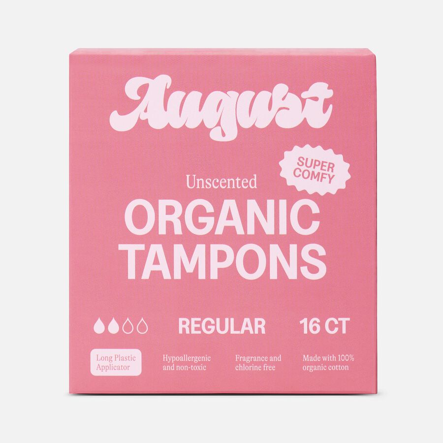 August Regular Tampons, 16 ct., , large image number 0