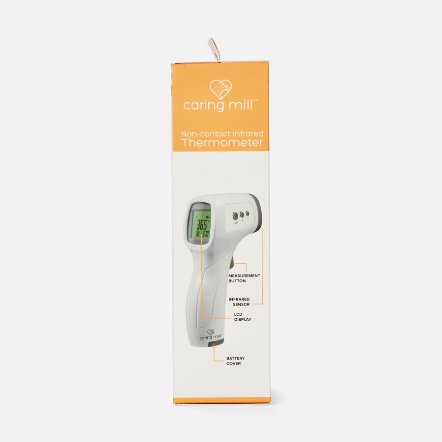 Caring Mill™ Non-Contact Infrared Thermometer with Large Display, , large image number 3