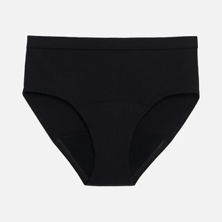 Thinx Teens All Day Brief, Black, Size 11/12