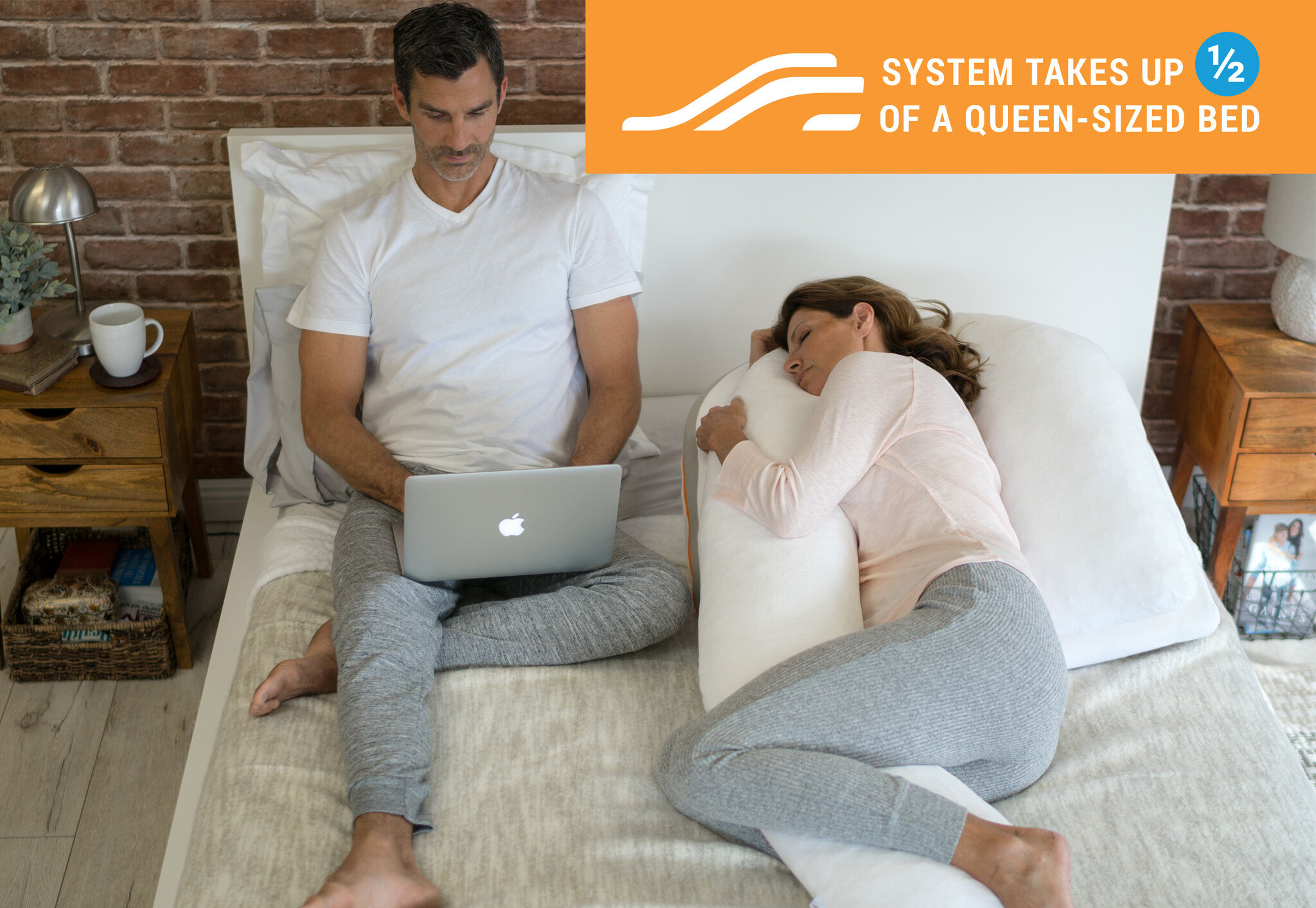 MedCline Reflux Relief Pillow System, , large