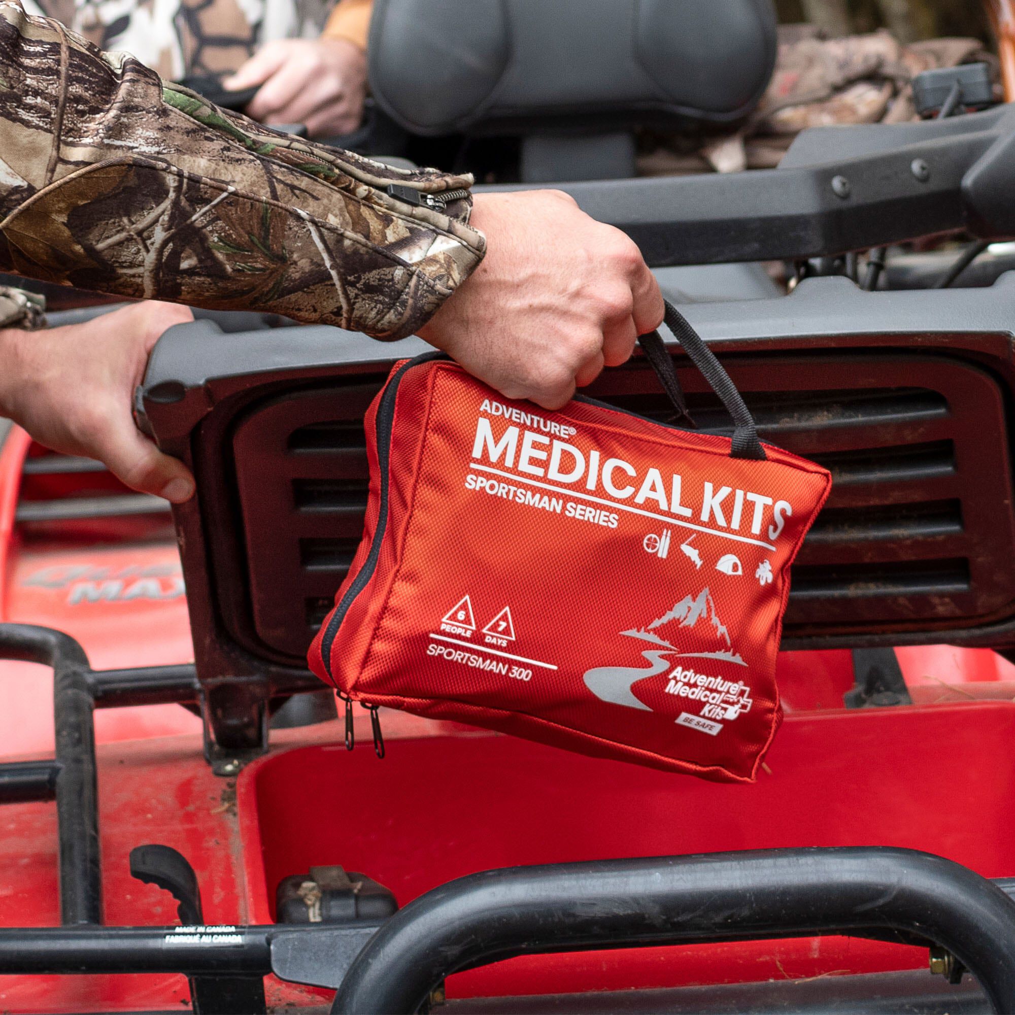Adventure Medical Sportsman 300 First Aid Kit with CPR Face Shield, 127 pc., , large