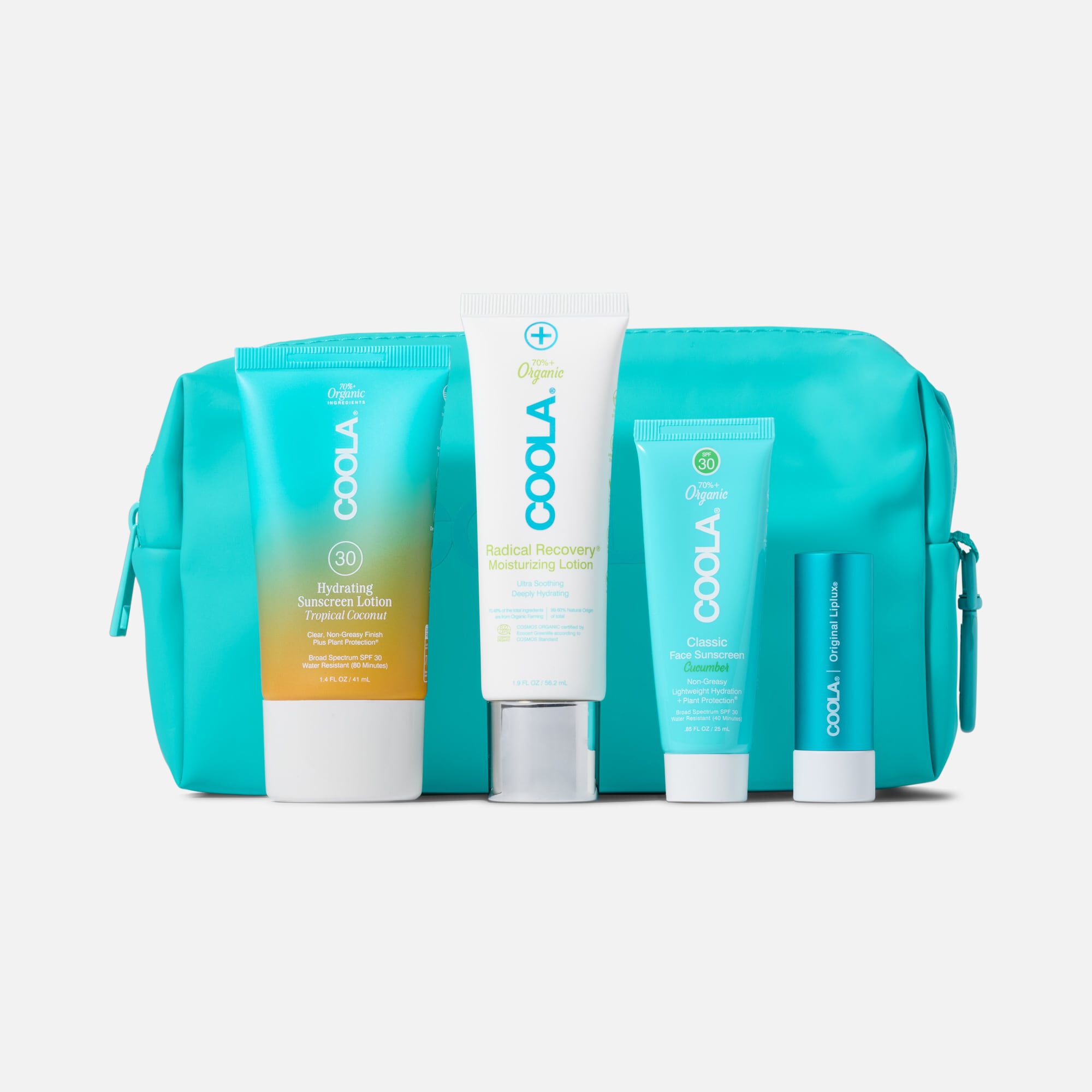 COOLA Suncare Travel Essentials, Set of 4, , large