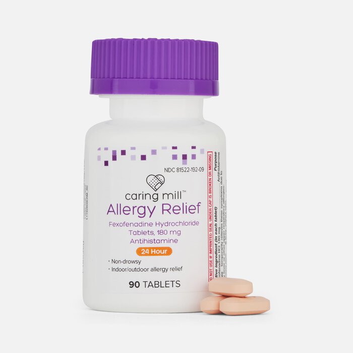 Caring Mill™ Fexofenadine Tablet, 24 hour, 90 ct., , large