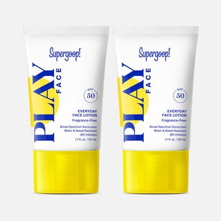 Supergoop! PLAY Everyday Face Lotion SPF 50, 1.7 fl. oz. (2 pack)