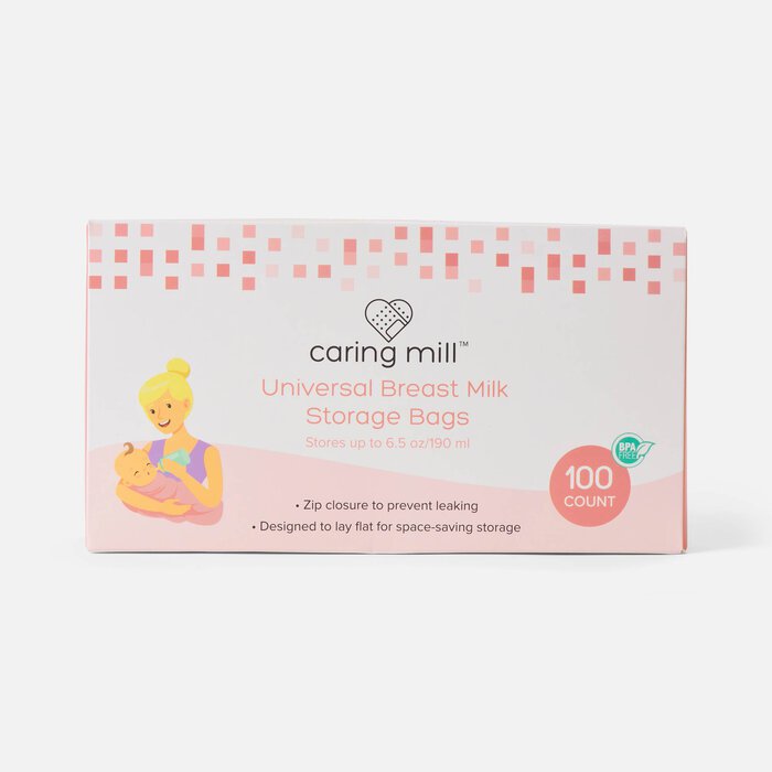 Caring Mill™ Breast Milk Universal Storage Bags 100 ct., , large