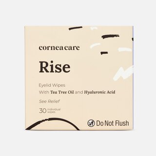 CorneaCare Rise Eyelid Wipes, 30 ct.