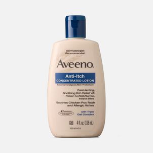 Aveeno Anti-Itch Concentrated Lotion with Calamine and Triple Oat Complex, 4 fl oz.