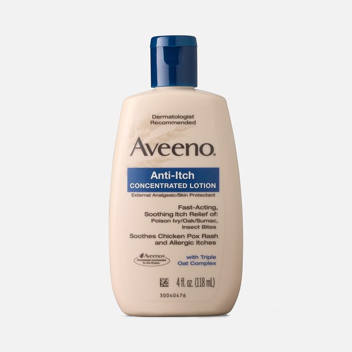 Aveeno Anti-Itch Concentrated Lotion with Calamine and Triple Oat Complex, 4 fl oz., , large