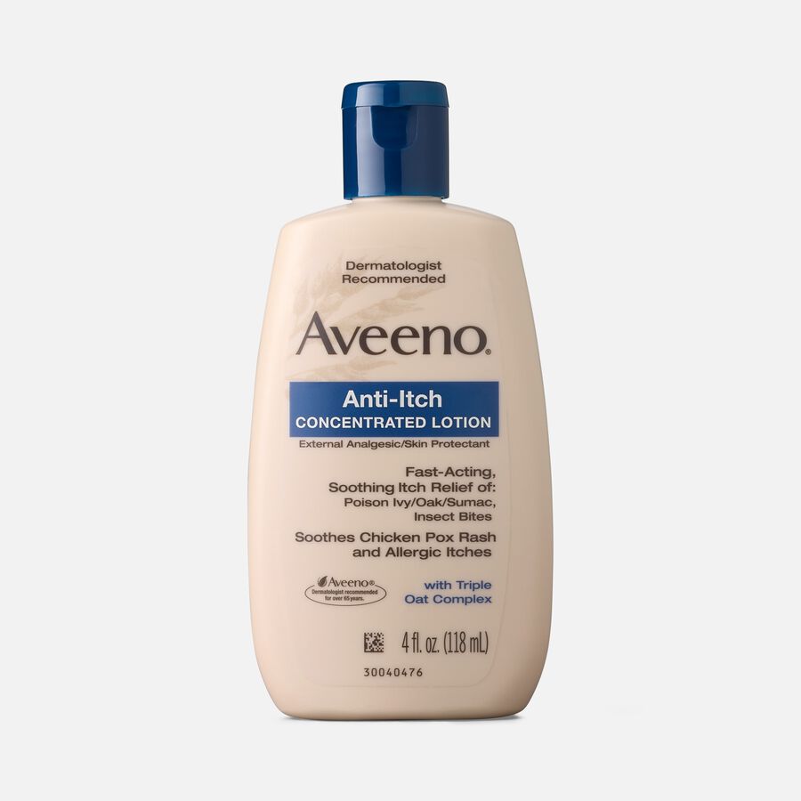 Aveeno Anti-Itch Concentrated Lotion with Calamine and Triple Oat Complex, 4 fl oz., , large image number 0