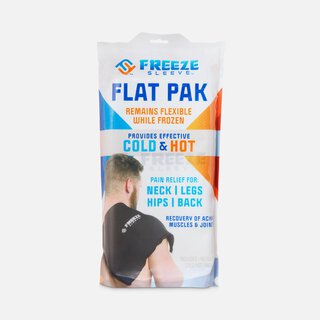 FreezeSleeve™ Hydrogel Flat Pak, 12” x 17”, Black